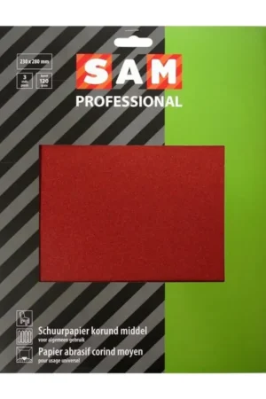 SAM Schuurpapier Droog Professioneel fijn/middel Koopje
